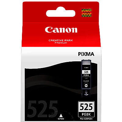 Canon PIXMA PGI-525PGBK Inkjet Cartridge, Black